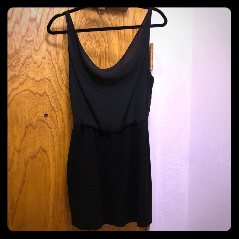 Alice + Olivia mini dress lace under layer